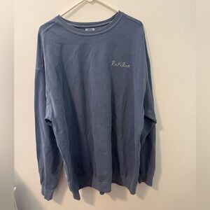 Comfort Colors Sweatshirt in Blue Size 2XL